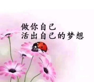 抖音上很励志的一句话