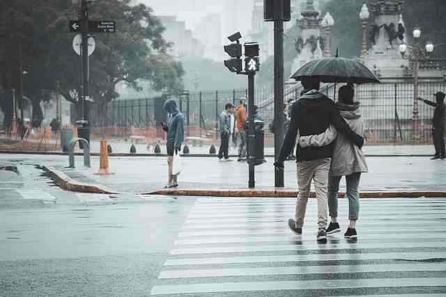 下雨唯美说说心情短语99句