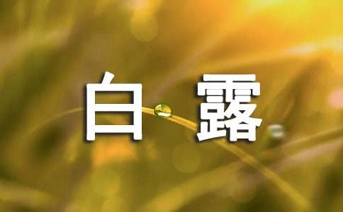 描写白露节气的古诗（精选27首）